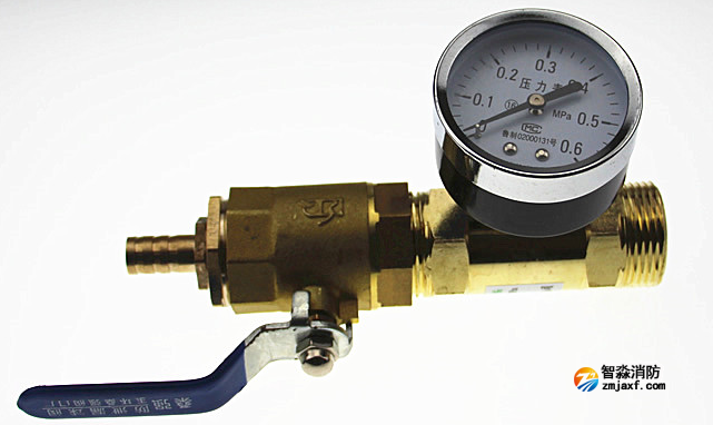 噴水末端試水接頭,水噴淋系統(tǒng)試水檢測裝置