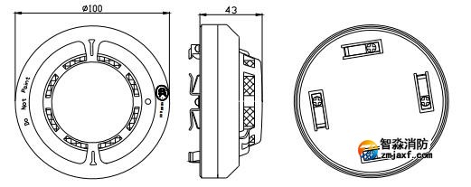 JTFB-GOF-GST601點型復合式感煙感溫火災探測器