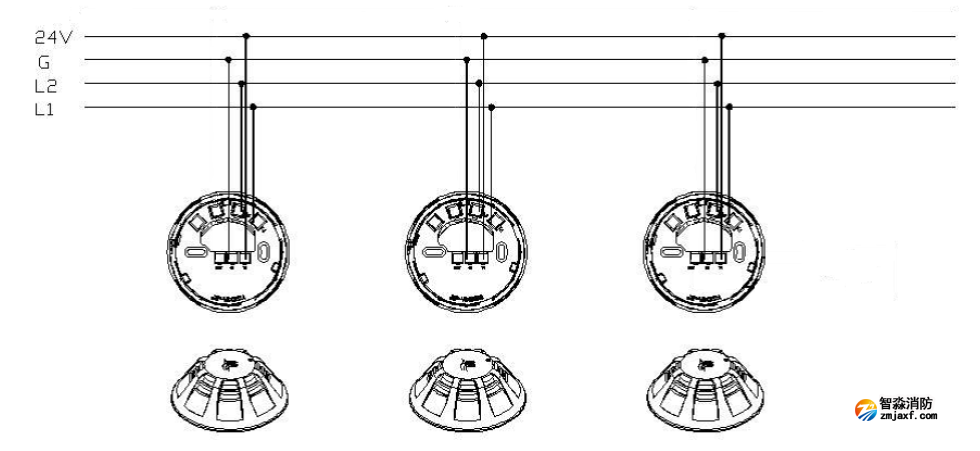 JBF4111-Bp點(diǎn)型感溫火災(zāi)探測(cè)器 帶蜂鳴器底座