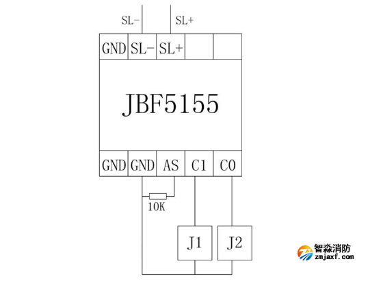JBF5155輸入輸出模塊接線圖