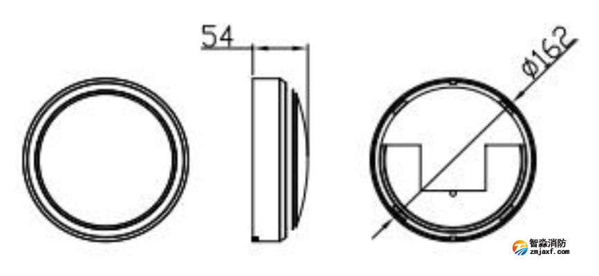 J-ZFJC-E3W-17X1LA集中電源集中控制型消防應急照明燈具