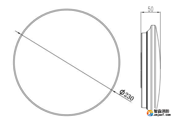 J-ZFJC-E12W-17X9A集中電源集中控制型消防應(yīng)急照明燈具