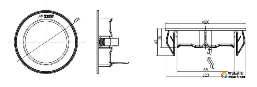 J-ZFJC-E3W-17Z6LA集中電源集中控制型消防應(yīng)急照明燈具