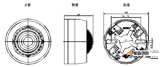 J-EI6085火災聲光警報器