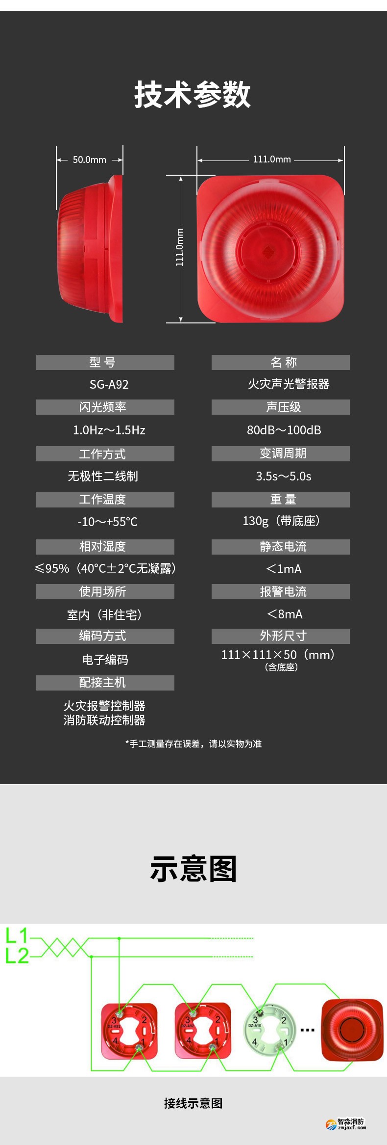 SG-A92聲光警報器3