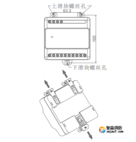 DK-5202S三相四線電壓/電流傳感器安裝