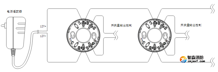 JTY-GF-FS1028點(diǎn)型光電火災(zāi)探測(cè)器布線與安裝