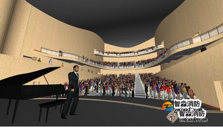 人員疏散能力模擬分析軟件，緊急疏散逃