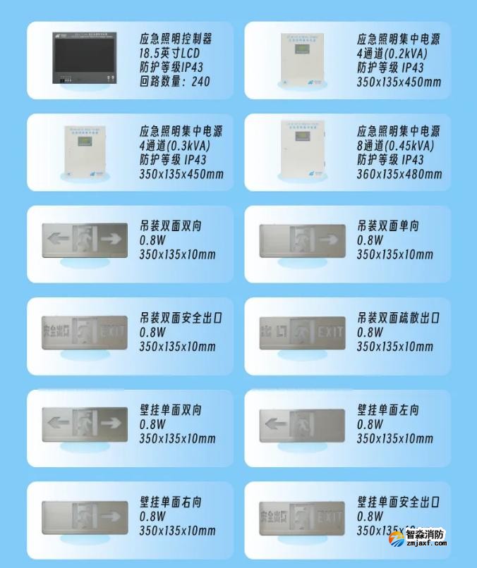 依愛(ài)A系列新標(biāo)疏散系列產(chǎn)品