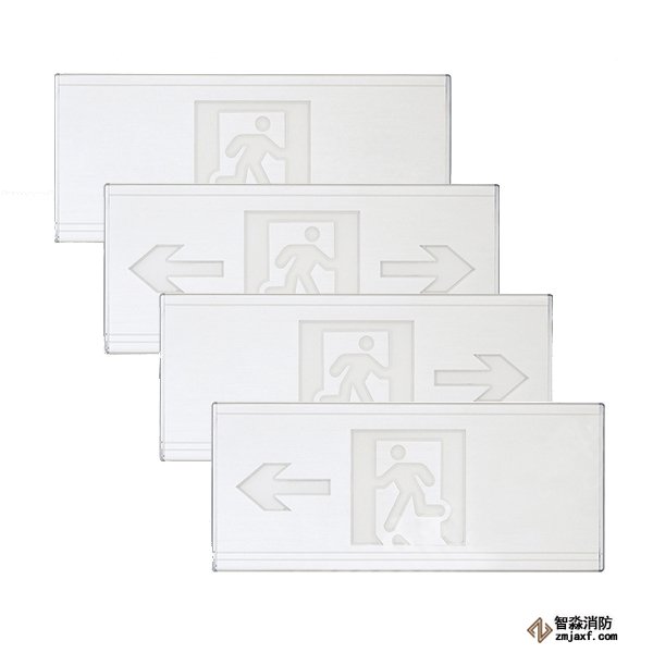 泰和安集中電源集中控制型消防應(yīng)急標(biāo)志燈具TS-BLJC-2LREⅠ1W-6464（鋁合金吊裝式）