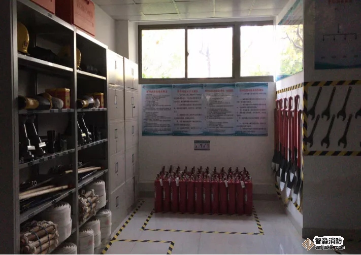 微型消防站現(xiàn)場照片