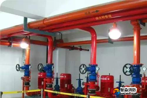 檢查消防水池進入消防泵、噴淋泵的閥門是否常開